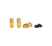 BBB Cycling CoreCap - Set de Tapones de válvula (2 Piezas) - Reemplazo Innovador para Insertos de válvula Presta, hasta un 300% más de Flujo de Aire, Ideal para tubeless, Bicicleta de montaña