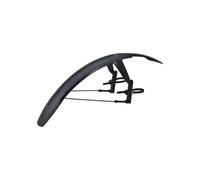 BBB Cycling DiscGuard Plus - Guardabarros Delantero Compatible con Freno de Disco para Carretera, Grava y MTB, se Adapta a Ruedas de 28/29 Pulgadas (neumáticos de 40-60 mm) - BFD-66F