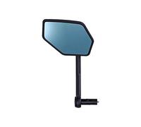 BBB Cycling - Espejo para bicicleta eléctrica E-View - Espejo para bicicleta multiajustable - Sistema de montaje en el extremo interior del manillar - Modelo izquierdo y derecho - Negro