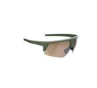BBB Cycling Gafas de ciclismo deportivas duraderas para hombres y mujeres, 100% protección UV, bicicleta de grava, bicicleta de carretera y MTB mate verde oliva Comet BSG-75