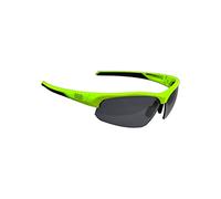 BBB Cycling - Gafas de sol deportivas unisex para ciclismo, con lentes intercambiables clásicas, ligeras con protección UV. Color Amarillo Neón Mate - Modelo Impress BSG-58