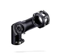BBB Cycling Highfix Os Talco para manillar de bicicleta, ajustable con-40° -+60°, montaje directo, perno de acero inoxidable 6061 T6, aluminio, negro, 120 mm