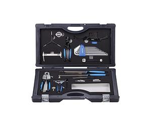 BBB Cycling - Juego de herramientas para reparación de bicicletas - 16 herramientas para mantenimiento de bicicletas - Insertos de espuma protectores - Accesorios para bicicletas - Negro