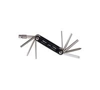 BBB Cycling - Kit de herramientas de aluminio para reparación de bicicletas, multifuncional y multiherramienta 10 en 1, plegable - Modelo MaxiFold grande BTL-141L