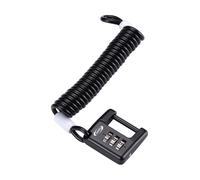 BBB Cycling, MiniSafe Combination Coil Cable Bike Lock with Code for Road, Mount