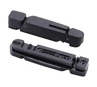 BBB Cycling - Pastillas de Freno de llanta TechStop - Diseño Trasero 4 en 1 - Compatible con Sistemas de Frenos Shimano y SRAM - Accesorios para Bicicletas - 38g - Negro