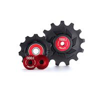BBB Cycling - Polea de Cambio de Marchas de cerámica, 11 Dientes y 13 Dientes, Parte Trasera de 11 velocidades, Ruedas Jockey, Scooter Shimano Compatible para Bicicleta de Carretera, Urbana, MTB,
