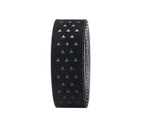 BBB Cycling RoyalRibbon - Cinta de gel para manillar | Cinta de agarre absorbente de golpes | Cinta de acabado y tapones de manillar incluidos, negro | BHT-18