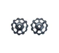 BBB Cycling - Rueda de polea de cambio Aluboys - Extra rígida para cambios rápidos - Rodamientos de bolas sellados - Accesorios para bicicletas - Gris