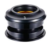 BBB Cycling Semi-Integrated Headset 1.1/8” Open Crown CrMo Bearing Black Semi-In