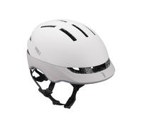 BBB Cycling SideStreet MIPS - Casco Urbano para Bicicleta eléctrica y Ciudad con Hebilla magnética Fidlock, 14 Rejillas de ventilación, Unisex, Grande (59-63 cm), Gris cálido Mate/Beige