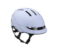 BBB Cycling SideStreet MIPS - Casco Urbano para Bicicleta eléctrica y Ciudad con Hebilla magnética Fidlock, 14 Rejillas de ventilación, Unisex, Grande (59-63 cm), Azul Hielo Mate