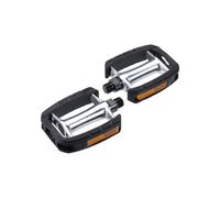 BBB Cycling SteadyRest 2.0 Bicycle Pedals - Non-Slip Rubber Inlay Flat Pedals -