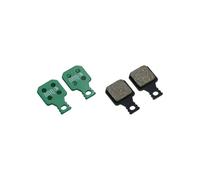 BBB Discstop - Pastillas de Freno para Bicicleta eléctrica de Alto Rendimiento BBS-372E, Color Verde, 4 Unidades, M, E-Bike