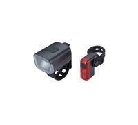 BBB Juego de luces para bicicleta con batería Studcombo BLS-144 negro