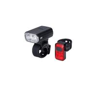 BBB Juego de luces para bicicleta NanoStrike 500 Combo Spark 2 BLS-265 negro