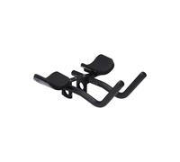BBB Manillar de ciclismo AeroPro J-Bend Clip-On - Barras aerodinámicas aerodinámicas para triatlón y contrarreloj - Extensiones profesionales J-Bend TT - Se adapta a manillares de 31,8 mm - BHB-70JB