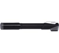 BBB Cycling - Minibomba de aluminio para Neumáticos de bicicleta con válvulas Presta, Schrader y Dunlop. Color Negro - Modelo WindWave BMP-54