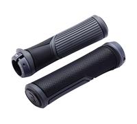 BBB Cobra Bhg-96 Manillar de Bicicleta Puños Gel Soporte Ergonómico y Cómodo Antideslizante MTB Urban E-Bike, Unisex, Negro y Gris Oscuro, Talla única
