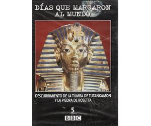 BBC Días que Marcaron al Mundo, Vol. 5 DVD El Descubrimiento de la Tumba de Tutankamón y la Piedra de Rosetta