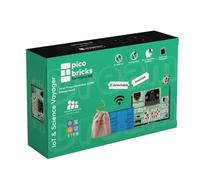 BBC Micro:bit Compatible IoT & Science Voyager Kit - 12 módulos desmontables, juego de iniciación de bricolaje para proyectos STEM y codificación, aprende electrónica con Microbit y construye tus