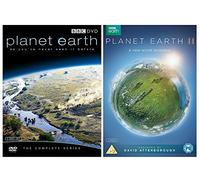 BBC Planet Earth 1-2 Collection : David Attenborough's complete Planet Earth Series I (From Pole to Pole / Mountains / Fresh Water / Caves / Deserts / Ice Worlds / Great Plains / Jungles / Shallow Seas / Seasonal Forests / Ocean Deep) / Planet Earth II (Islands / Mountains / Jungles / Deserts / Grasslands / Cities)