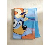 new import Toalla de Playa Bluey, 100% Algodón, 70 x 140 cm, Diseño Infantil, Azul (Caballito)