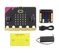 BBC V2.2 Kit de micrófono con altavoz integrado, placa de desarrollo de aprendizaje programable táctil + placa adaptadora