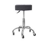 BBDIYCD Funda elástica para Silla, Funda Redonda para cojín de Asiento, Funda Protectora Suave para Taburete, Funda para Asiento de Silla, Funda Protectora Fundas Redondas para Taburete 32-38 cm,Grey