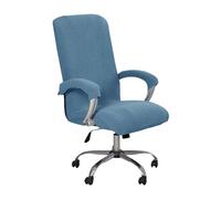 BBDIYCD Funda para Silla de Oficina, Funda elástica para Silla de Oficina con Respaldo Alto y Fundas para Brazos, Fundas Lavables para sillas Protectoras universales para sillas giratorias,Blue,XL