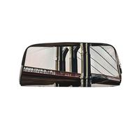 BBEXJIGY Bolsa de almacenamiento versátil con estampado de puente de Brooklyn, bolsa de viaje para oficina, pequeños objetos, dorado, Talla única