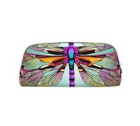 BBEXJIGY Funda versátil con estampado de libélula bonita y versátil, bolsa de viaje u oficina para objetos pequeños, plateado, Talla única