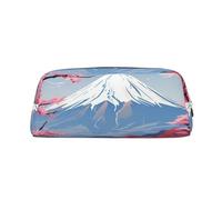 BBEXJIGY Japan Mount Fuji Landscape Print Versatile Storage Pouch Makeup Bag Travel Office Small Items Organizer Bag, dorado, Talla única