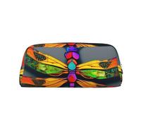BBEXJIGY Linda impresión libélula versátil bolsa de almacenamiento bolsa de maquillaje bolsa de viaje oficina pequeños artículos bolsa organizador, plateado, Talla única