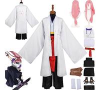 bbganlian Anime SK8 the Infinity Cherry Blossom Disfraz de Cosplay Juego de role Uniforme Conjunto Completo Halloween Fiesta Carnaval Traje de vestir con Peluca para Hombres (XS)