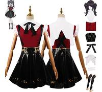 bbganlian Needy Girl Overdose Ame-chan Disfraz de Cosplay Personaje del juego KAngel Uniforme Conjunto Completo Halloween Fiesta Carnaval Traje de vestir con Peluca para Mujeres (L)