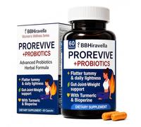 BBHiravella Prorevive - Soporte para la menopausia para mujeres, comodidad en las articulaciones, curvas sexys de sección media, alivio de la hinchazón de la menopausia, artículo de uso diario para