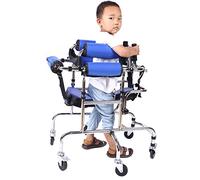 BBHW Andadores Ancianos Andador Adulto Andador Vertical con Ruedas para Niños con Soporte para Brazos,Resistente de Acero Estable Antivuelco 6 Ruedas Andador Médico del Andador, Carga 180 Libras/80 Kg