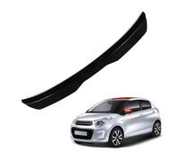 BBioss Alerón Trasero de Techo para Citroën C1, alerón de Maletero, Color Negro