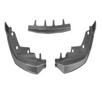 BBioss Difusor de Parachoques Delantero ABS, Cubierta divisora de alerón (Carbono), Compatible con BMW Serie 3 G20 G28 320i 325i 330i 360i (2019-2022)