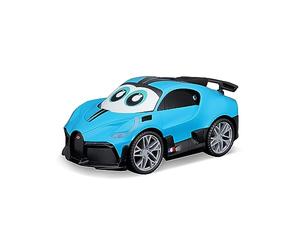 BBJunior My First RC Bugatti Divo 16-92013 - Coche teledirigido, a Partir de 24 Meses, con luz y Sonido, frecuencia de 2,4 GHz, Incluye Mando a Distancia con Sensor de Movimiento, Color Azul