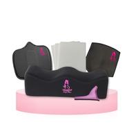 BBL - Almohada para después de la cirugía, cojín de glúteos con tabla abdominal postoperatoria, espuma de lipo postoperatoria con soporte lumbar, almohadillas de espuma Lipo