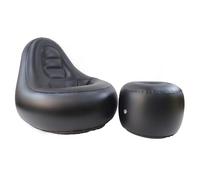 Bbl Inflatable Chair Sofa,Medical Sofa Chair After Surgery,With Air Pump & Ottoman,For Brazilian Butt Lift After Surgery Sitting/Fast Recovery, LJJY-KK, Black