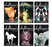 BBLKDZTX Deftones - Juego de 6 pósteres de música en lienzo para dormitorio, arte estético e impresiones, 20 x 30 cm, estilo 5