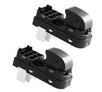 BBM2-66-370 - Interruptor de ventanilla eléctrica individual 5 pines para pasajero delantero derecho (BBM266370) para Mazda 3 Hatchback (2009-2011) piezas(2 pcs)