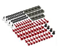 BBMZSM 177pcs M5 M6 Screws Motorcycle Bolts Fair Bolt Compatible with Y&AMAHA YZF R1 R15 R25 R3 R6 R125 MT03 MT07 MT10 .D111