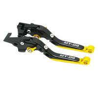 BBMZSM Palancas de embrague freno extensibles y plegables ajustables CNC for motocicleta compatibles con MT-09 MT09 MT 09 FZ09 XSR900 Tracer900 GT 2014-2023 .D114