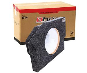 Bbox SCAD201-10CPDual - Caja de subwoofer sellada de 10 Pulgadas para Dodge Ram Quad Cabo 2002-2017 Lado del Conductor