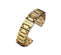 BBPLWEEA YingYou Correa De Acero Inoxidable For Reloj(Gold,19mm)