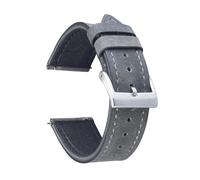 BBPLWEEA YingYou Correa De Reloj Retro De Liberación Rápida, Accesorios Inteligentes, Correa De Reloj De 18 Mm, 19 Mm, 20 Mm, 21 Mm Y 22 Mm.(Gray,18mm)